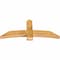 Ekena Millwork Bellingham Rough Sawn Timber Gable Bracket, Western Red Cedar, 60"W x 25"H x 4"D x 6"F, 10/12 Pitch GBW060X25X0406BEL00RWR - alternate 2